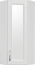 Шкаф Style Line Эко Стандарт 30 угловой с зеркальной вставкой, белый