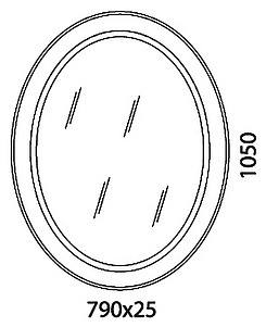 Зеркало Edelform Milarita