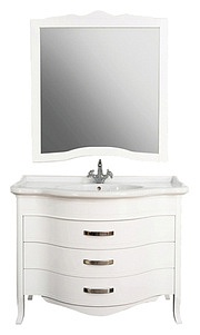 Зеркало Tiffany World 322/C bianco puro