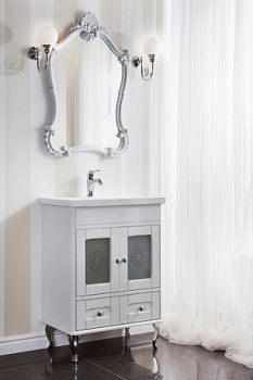 Мебель для ванной Caprigo Chiaro 60 bianco-grigio