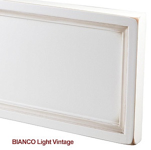 Зеркало Caprigo Альбион 80/100 BIANCO Light Vintage без полки