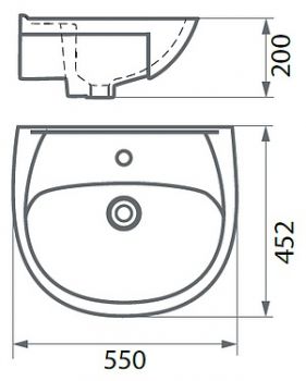 Мебель для ванной Aqualife Design Гент 55