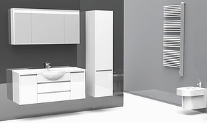 Мебель для ванной Aquanet Лайн 120
