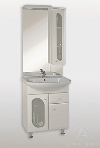 Мебель для ванной ASB-Mebel Астра витраж 62-1Н Ракушка