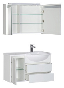 Мебель для ванной Aquanet Лайн 90 R