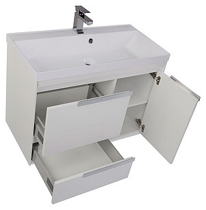 Мебель для ванной Aquanet Тиволи 90 белая