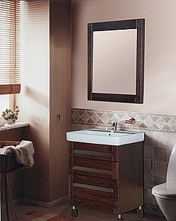 Мебель для ванной Opadiris Лаварро 70 венге