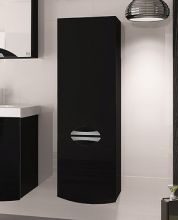 Шкаф-пенал Style Line Жасмин-2 36 Люкс, черный