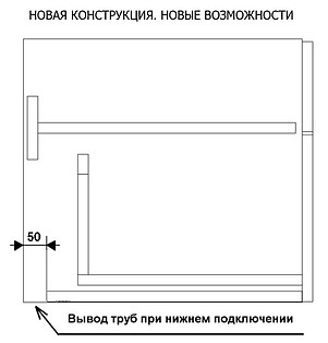 Мебель для ванной Акватон Мадрид 80 белая с ящиком