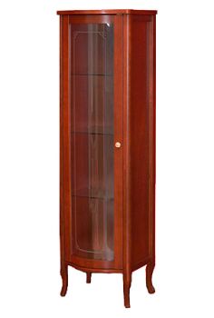 Шкаф-пенал Migliore Bella со стеклянной дверцей
