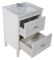 Мебель для ванной ASB-Mebel Римини 60 белая патина серебро, массив ясеня