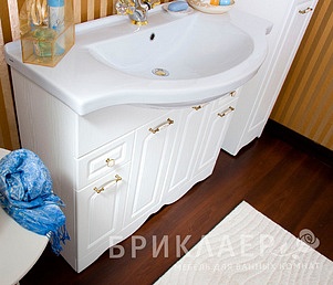 Мебель для ванной Бриклаер Анна 100 белая