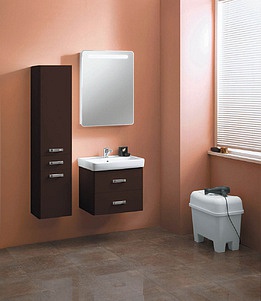 Мебель для ванной Акватон Америна 60 темно-коричневая