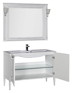 Мебель для ванной Aquanet Паола 120 белая
