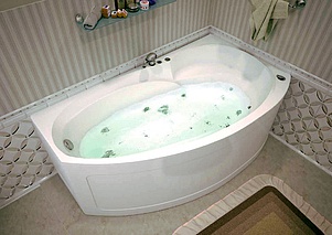 Акриловая ванна Aquanet Jersi R