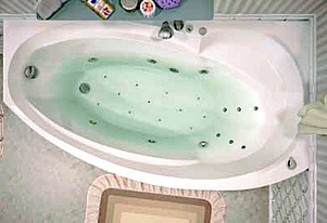 Акриловая ванна Aquanet Jersi R