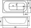 Акриловая ванна Triton Стандарт 120x70 см
