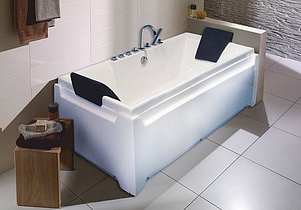 Акриловая ванна Royal Bath Triumph RB 665102 185x87 см с экранами