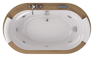 Акриловая ванна Jacuzzi Opalia Wood