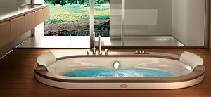 Акриловая ванна Jacuzzi Opalia Wood