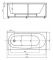 Акриловая ванна Акватек Оберон 160