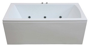 Акриловая ванна Bas Индика 170 см с г/м