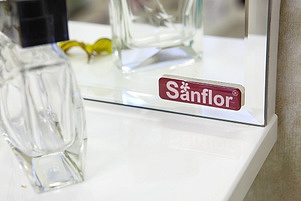 Мебель для ванной Sanflor Валлетта 80 зеркальный узор L