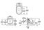 Комплект  Чаша для унитаза подвесного Roca Meridian 346248000 укороченная + Крышка-сиденье Roca Meridian 8012AC004 с микролифтом + Система инсталляции