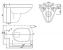 Комплект Чаша IFO Special RP731200100 + Крышка-сиденье IFOl с микролифтом + Инсталляция Geberit 458.125.21.1 4 в 1 с кнопкой смыва + Шумоизоляция