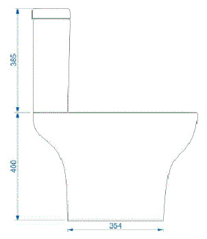 Унитаз-компакт VitrA Zentrum 9012B003-7204 с микролифтом