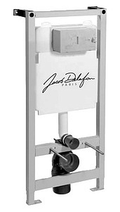 Комплект  Унитаз подвесной Jacob Delafon Presquile E4440 + Инсталляция Jacob Delafon E5504-NF + Кнопка смыва хром
