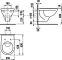 Унитаз подвесной Jika Lyra 2137.0 DINO