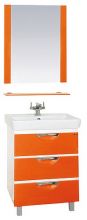 Мебель для ванной Misty Жасмин 60 оранжевая эмаль