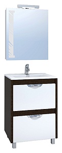 Мебель для ванной Vigo Kolombo 60 белая/венге