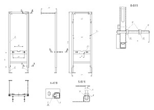 Комплект Cersanit Vector