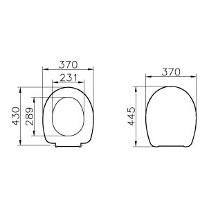 Комплект VitrA Normus 9773B003-7203 кнопка матовый хром