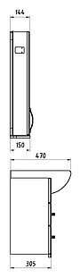 Мебель для ванной ASB-Mebel Грета 80