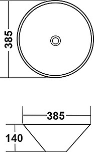 Рукомойник Melana MLN-T4006-B4 бежевый