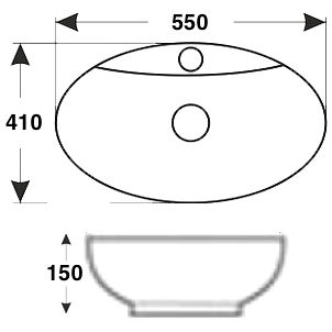 Раковина Mira MR-5005