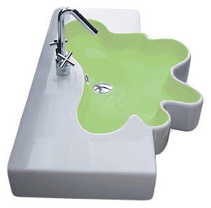 Раковина Disegno Ceramica Splash SH10056101 green