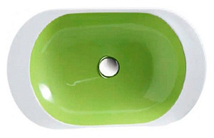 Раковина Disegno Ceramica Ovo OV06040001 green