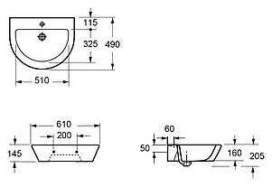 Раковина Imex Arco LP1088