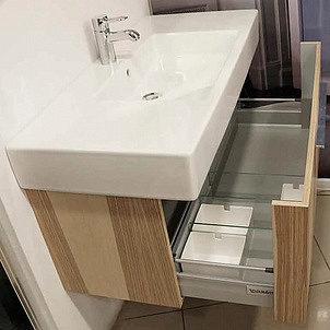 Раковина Duravit Vero 0329120060 125 см