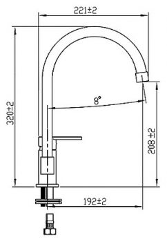 Смеситель Elghansa Ecoflow Alpha 5650307