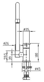 Смеситель Elghansa Ecoflow Alpha 5650307