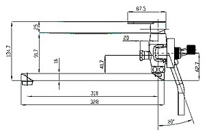 Смеситель Elghansa Ecoflow Alpha 5350207