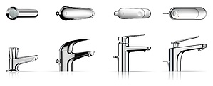 Смеситель Grohe Euroeco 32733000 для раковины