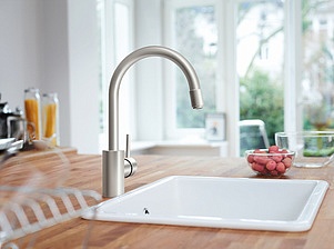 Смеситель Grohe Concetto 32663DC1 для кухонной мойки