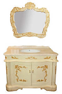 Мебель для ванной Demax Болонья 120 сrema marfil