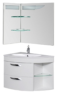 Мебель для ванной De Aqua Трио Люкс L